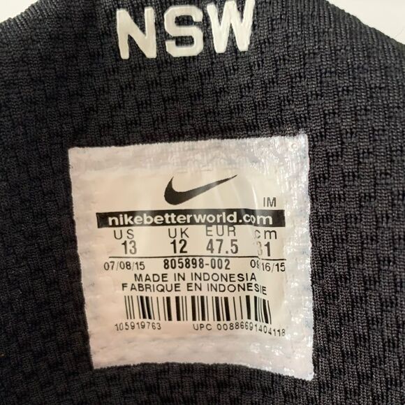 Nike Hyperfr3Sh Black White Polka Dot Sneaker Sz 13 Men’s shoes basketball - Picture 8 of 8